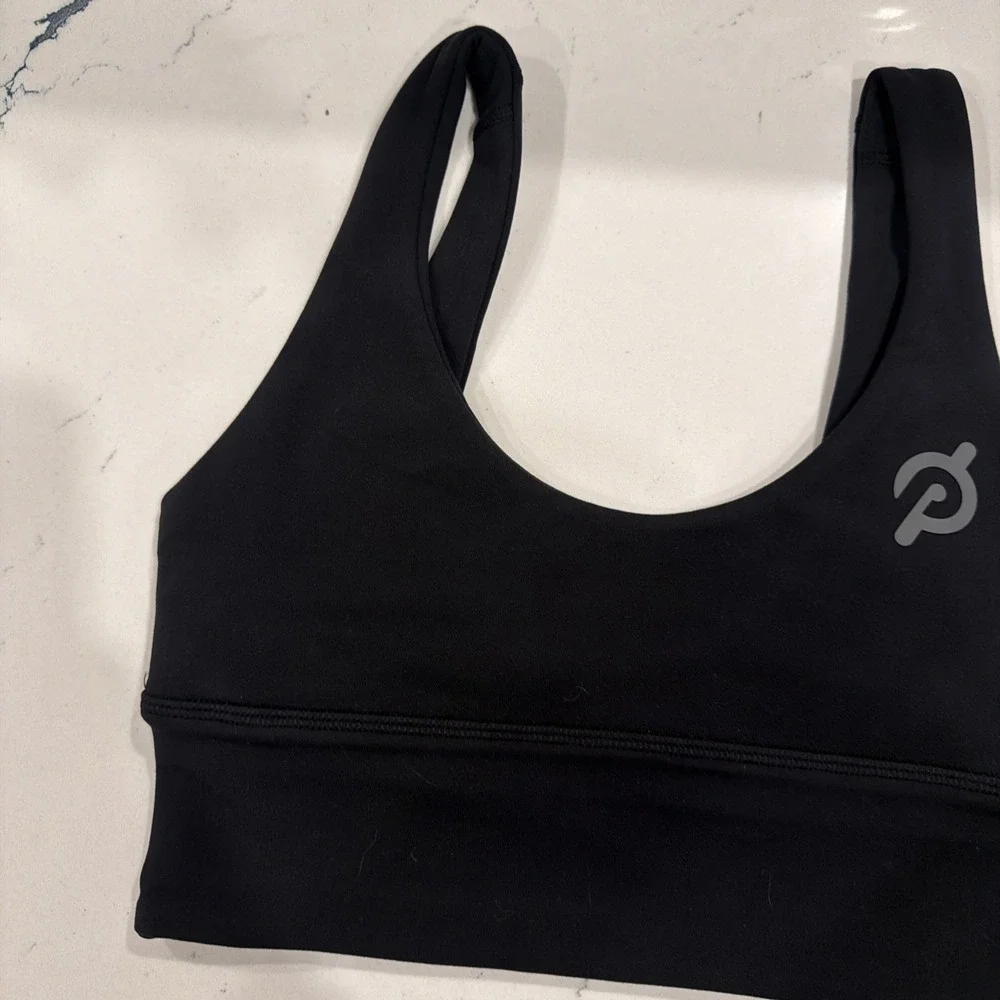 NWT‎ Lululemon X Peloton Bra Women 2 Black Align Light Reversible lw2da8s